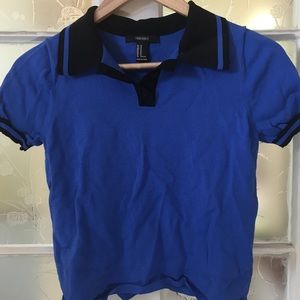 70s Style Collared Tee